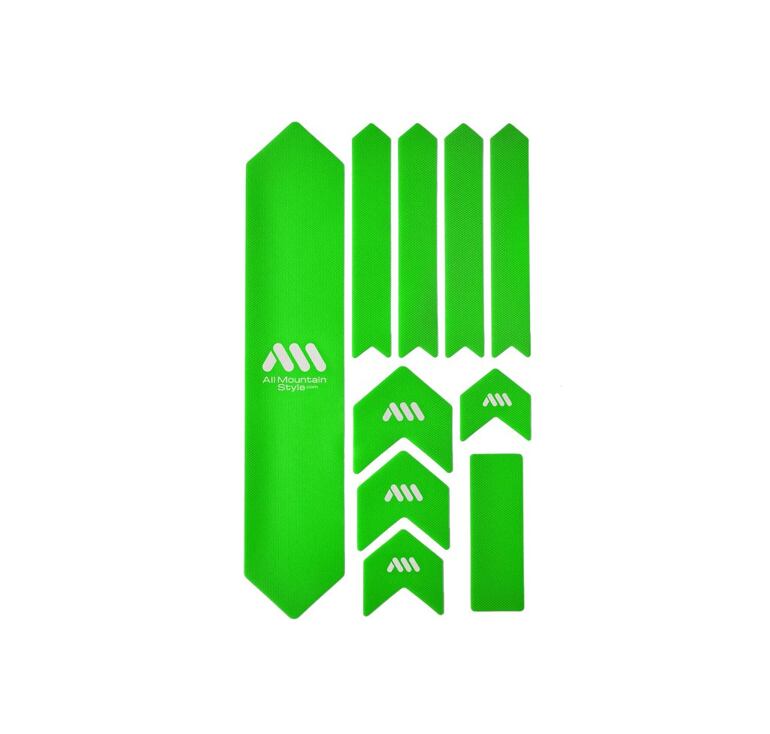 AMS Frame XL Green/White stickers